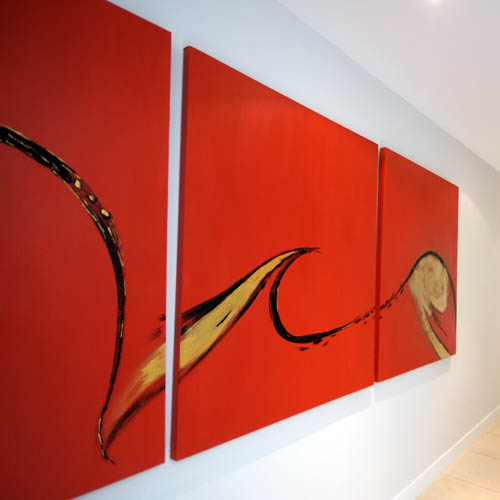 Red Kite Triptych